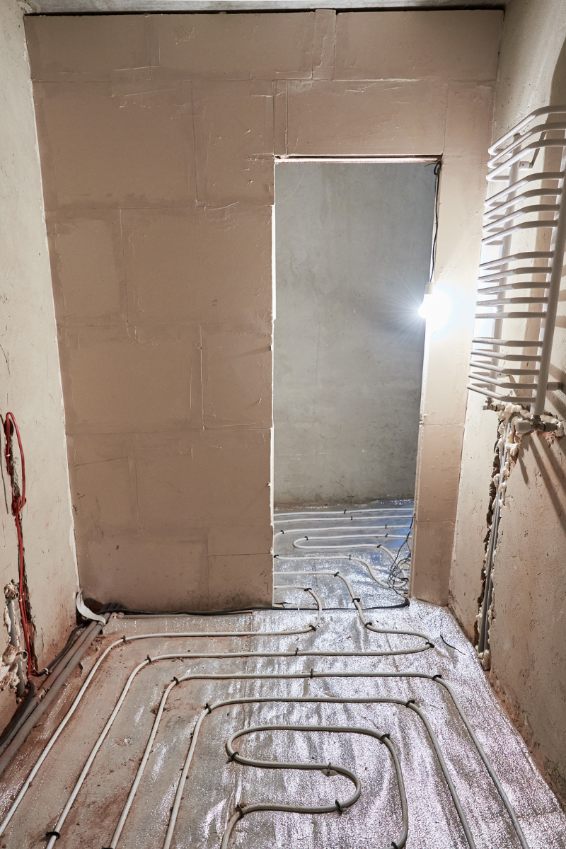 Pre renoviranja — parket